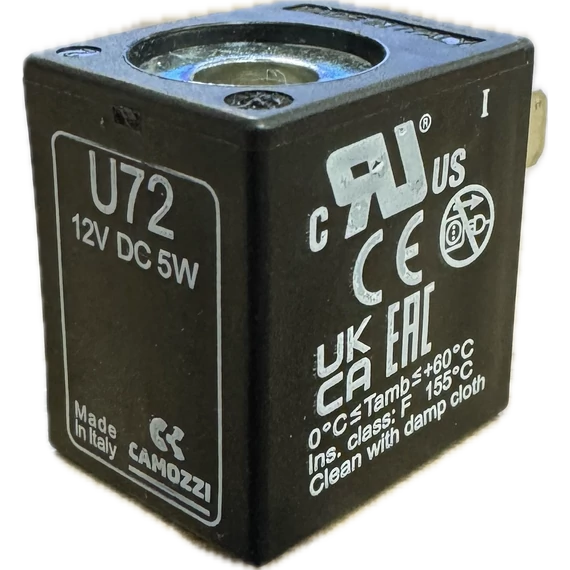 Mágnestekercs U72 - 12VDC  